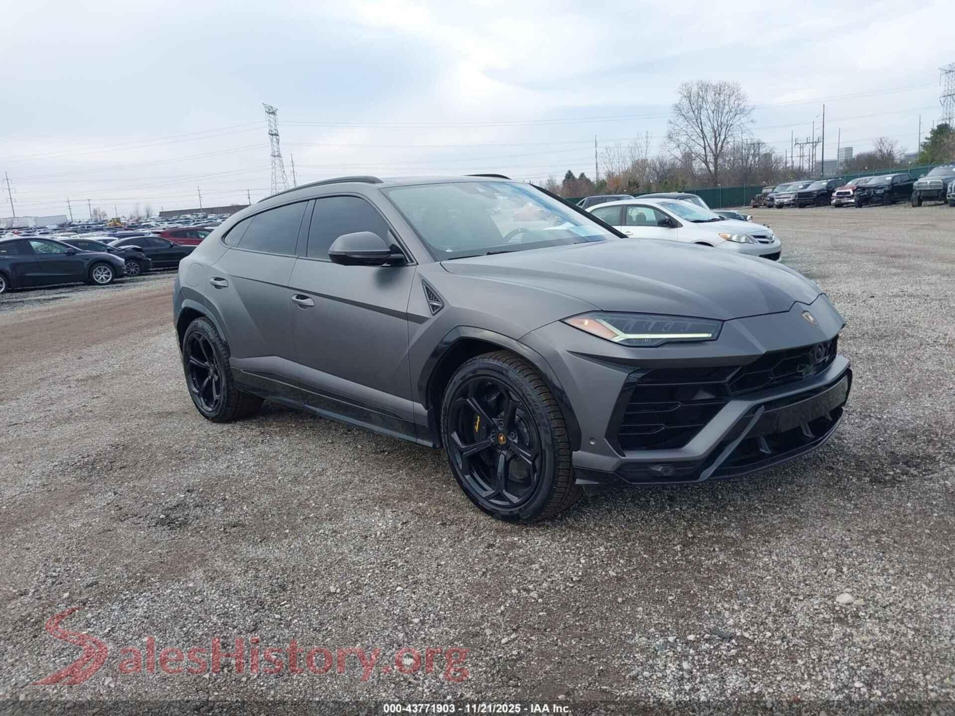 2022 LAMBORGHINI URUS — VIN ZPBUA1ZL5NLA19322