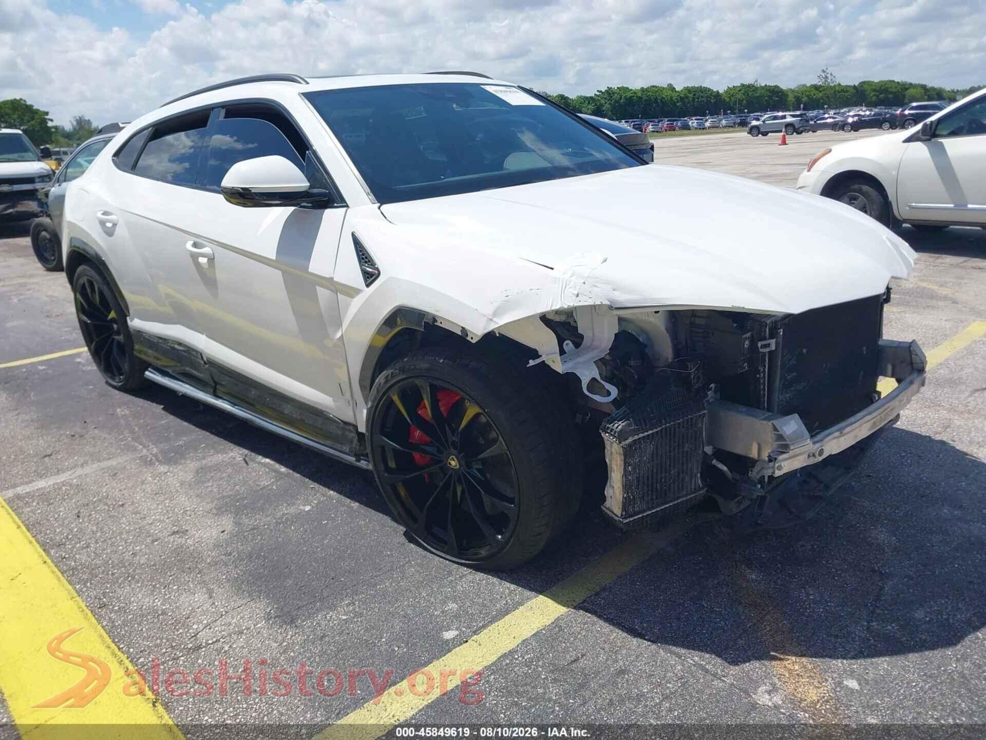 2019 LAMBORGHINI URUS — VIN ZPBUA1ZL7KLA04560